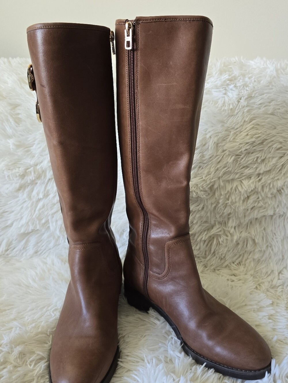 Coach Easton Tall Riding Boots - Picture 4 of 7